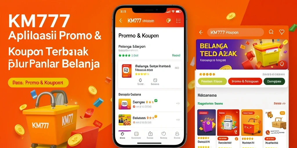 Tampilan antarmuka KM777 yang menarik dan mudah digunakan.