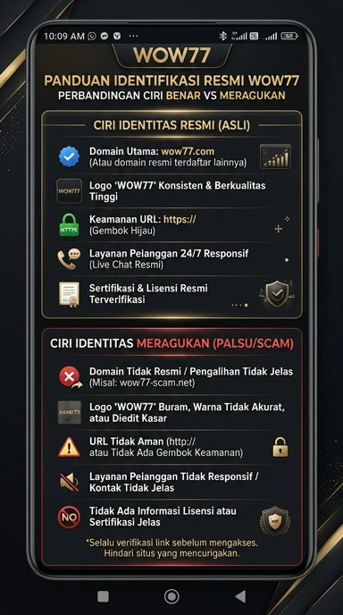 Kanal Resmi wow77 untuk Pengguna Android Indonesia